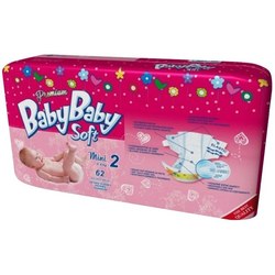 Подгузники (памперсы) BabyBaby Soft Premium 2 / 24 pcs