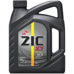 Моторное масло ZIC X7 FE 0W-30 4L
