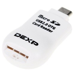 Картридер/USB-хаб DEXP OCR003