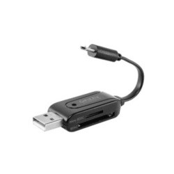 Картридер/USB-хаб Ginzzu GR-585UB