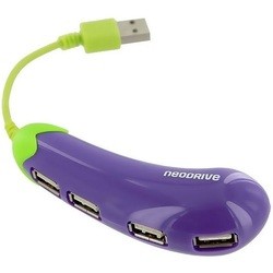 Картридер/USB-хаб NEODRIVE NDH-622E