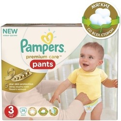 Подгузники Pampers Premium Care Pants 3