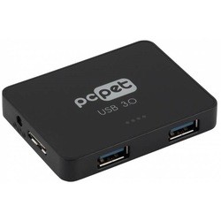 Картридер/USB-хаб PC PET BW-U3020A