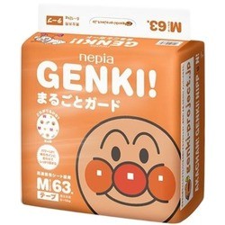Подгузники Genki Diapers M