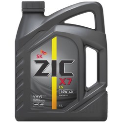 Моторное масло ZIC X7 LS 10W-40 4L