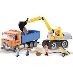 Конструктор COBI Dump Truck and Excavator 1667