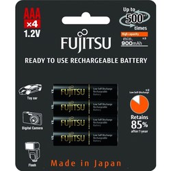 Аккумуляторная батарейка Fujitsu 4xAAA 900 mAh