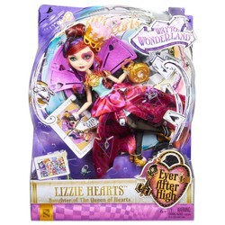 Кукла Ever After High Way Too Wonderland Lizzie Hearts CJF43