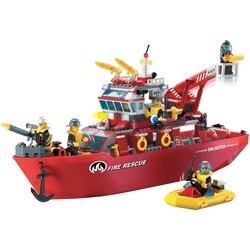 Конструктор Brick Multi-Function Fire Ship 909