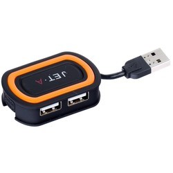 Картридер/USB-хаб JetA JA-UH9