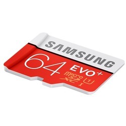 Карта памяти Samsung EVO Plus microSDXC UHS-I 64Gb