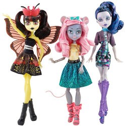 Кукла Monster High Boo York Mouscedes and Luna and Elle CMJ90