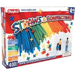 Конструктор Roylco Straws and Connectors (400 pieces) R60881
