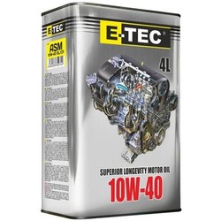Моторные масла E-TEC ASM 10W-40 4L