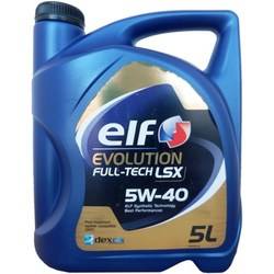Моторное масло ELF Evolution Full-Tech LSX 5W-40 5L