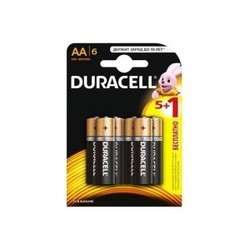 Аккумуляторная батарейка Duracell 6xAA MN1500