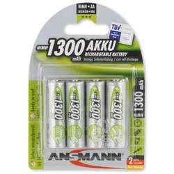 Аккумуляторная батарейка Ansmann maxE 4xAA 1300 mAh