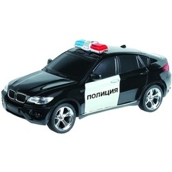 Радиоуправляемая машина Plamennyj Motor BMW X6 Police 1:18