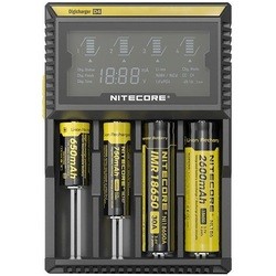 Зарядка аккумуляторных батареек Nitecore Digicharger D4