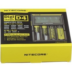 Зарядка аккумуляторных батареек Nitecore Digicharger D4