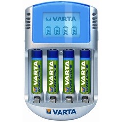 Зарядка аккумуляторных батареек Varta LCD Charger 4xAA 2300 mAh