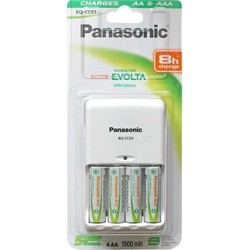 Зарядка аккумуляторных батареек Panasonic Evolta BQ-CC03 + 4xAA 1900 mAh