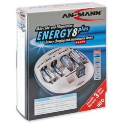 Зарядка аккумуляторных батареек Ansmann Energy 8 Plus