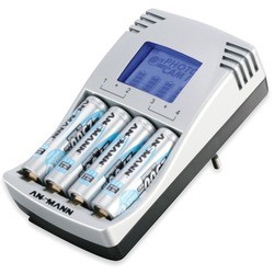Зарядка аккумуляторных батареек Ansmann PhotoCam IV + 4xAA 2500 mAh