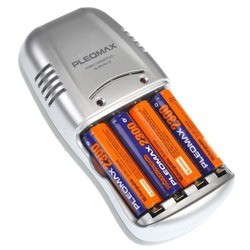 Зарядка аккумуляторных батареек Samsung Pleomax 1016 + 4xAA 2300 mAh