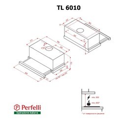 Вытяжка Perfelli TL 6010 W