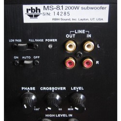Сабвуфер RBH Sound MS-8.1
