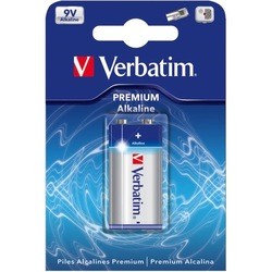 Аккумуляторная батарейка Verbatim Premium 1xKrona