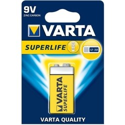 Аккумуляторная батарейка Varta Superlife 1xKrona