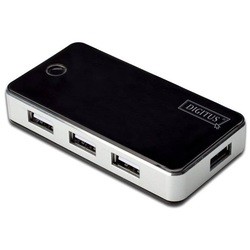 Картридер/USB-хаб Digitus DA-70222