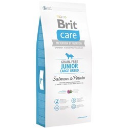 Корм для собак Brit Care Grain-Free Junior Large Salmon/Potato 12 kg