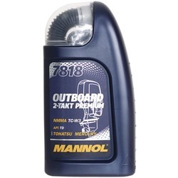 Моторное масло Mannol 7818 Outboard 2-Takt Premium 1L