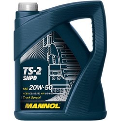 Моторное масло Mannol TS-2 SHPD 20W-50 5L
