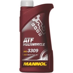 Трансмиссионное масло Mannol ATF Multivehicle 1L