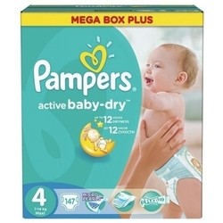 Подгузники Pampers Active Baby 4 / 147 pcs