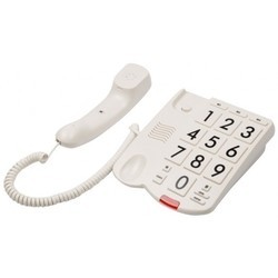 Проводной телефон Ritmix RT-520 (бежевый)