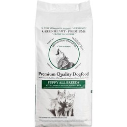 Корм для собак Greenheart-Premiums Puppy All Breeds Lamb/Chicken/Rice 4 kg