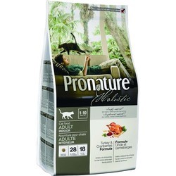 Корм для кошек Pronature Holistic Adult Turkey/Cranberries 2.72 kg