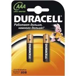 Аккумуляторная батарейка Duracell 2xAAA MN2400