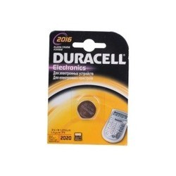 Аккумуляторная батарейка Duracell 1xCR2016 DSN
