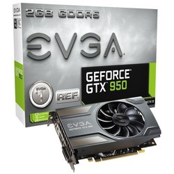 Видеокарта EVGA GeForce GTX 950 02G-P4-1952-KR