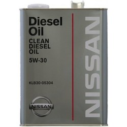 Моторные масла Nissan Clean Diesel Oil 5W-30 DL-1 4L