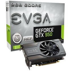 Видеокарта EVGA GeForce GTX 950 02G-P4-1954-KR