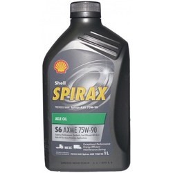 Трансмиссионное масло Shell Spirax S6 AXME 75W-90 1L