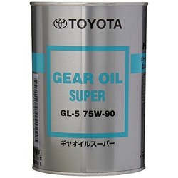 Трансмиссионное масло Toyota Gear Oil Super 75W-90 GL-5 1L