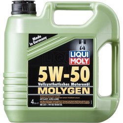Моторное масло Liqui Moly Molygen 5W-50 4L
